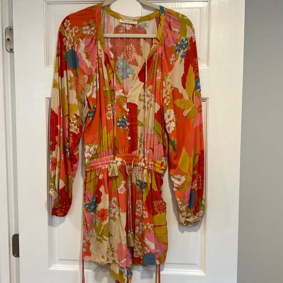 COPY - NWOT Spell Tyler Romper, Chili, XS - Picture 3 of 8